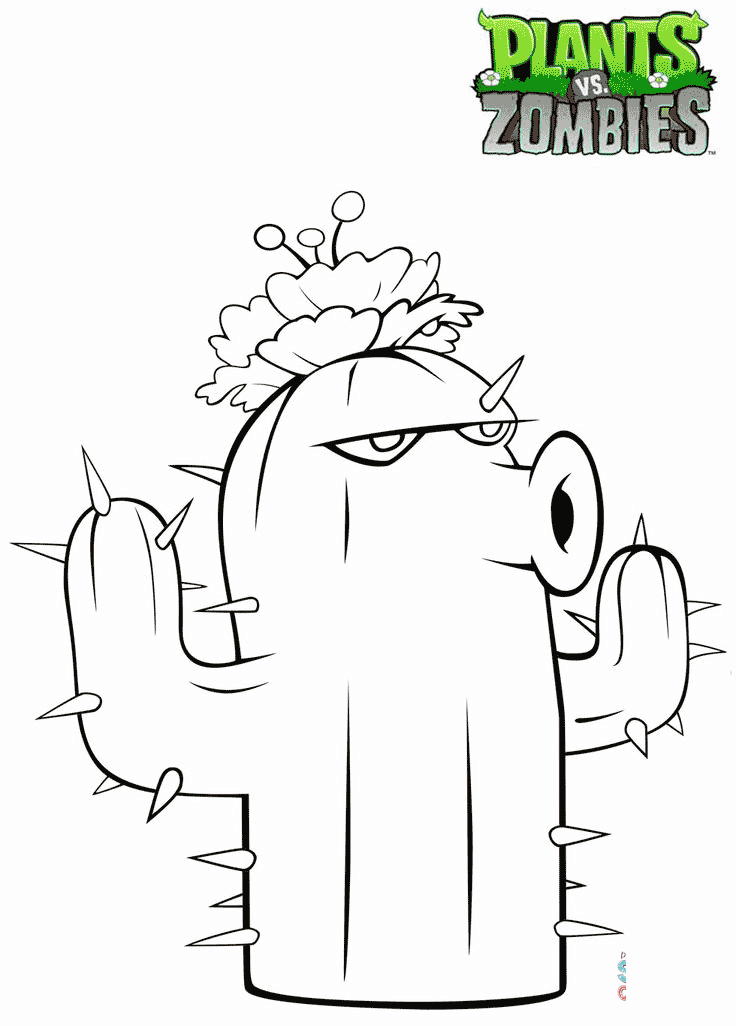 Plants vs. Zombies Cactus
