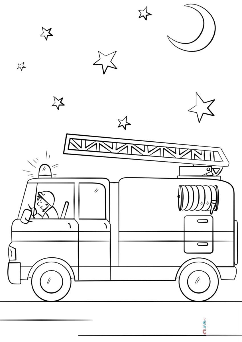 Fire Truck in Action