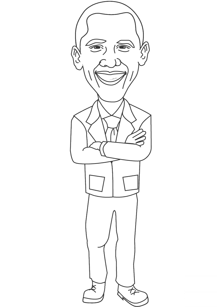 Smiling Barack Obama