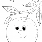 Cartoon Orange Character