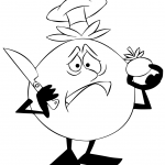 Cartoon Tomato Character Not...