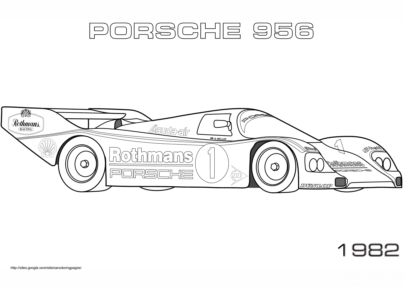 1982 Porsche 956