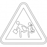 "Children" Sign in Portugal