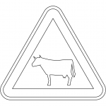 "Domestic Animals" Sign in Portugal