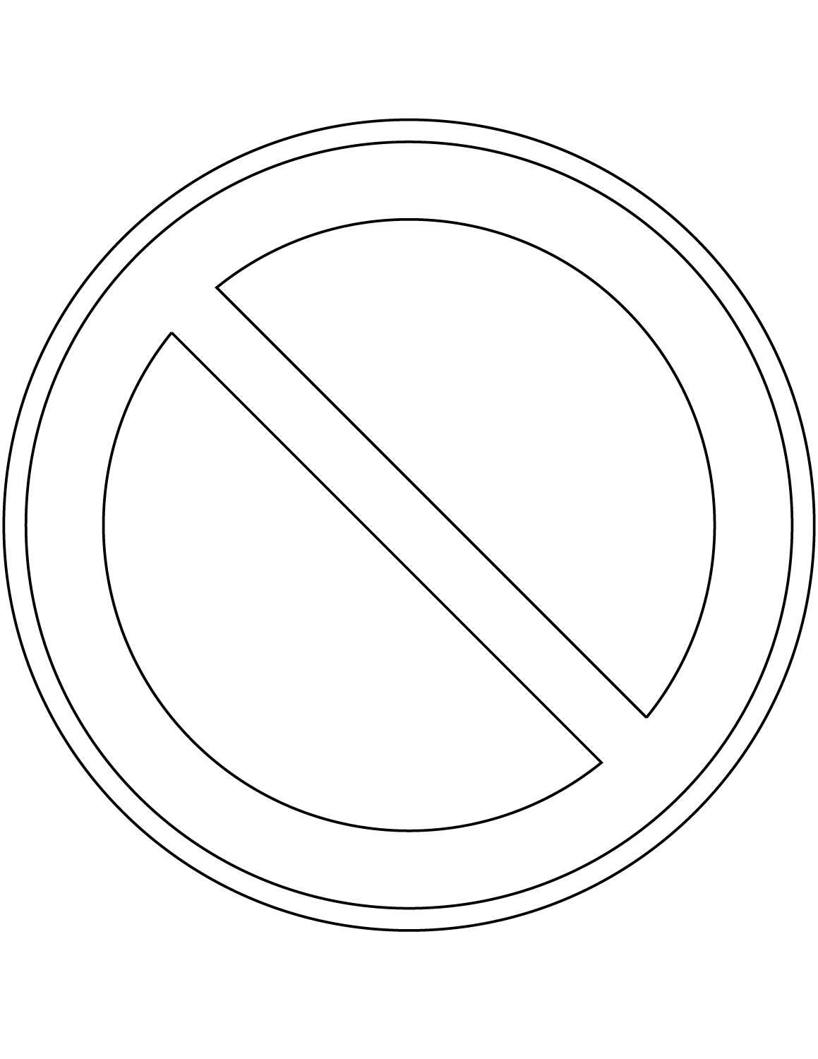 "No Parking" Sign in Portugal