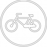 "Bicycles Only" Sign in Portugal