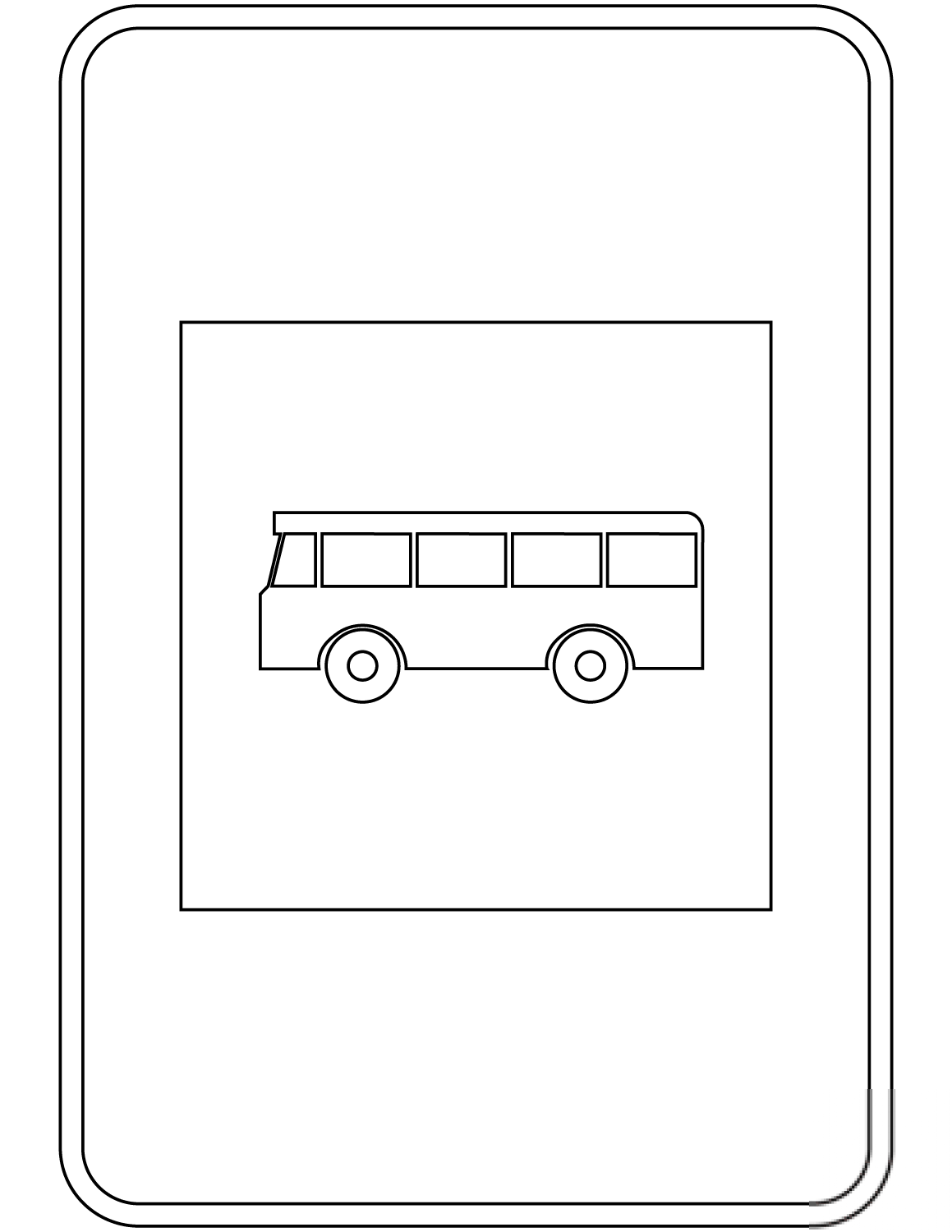 "Bus Stop" Sign in Portugal