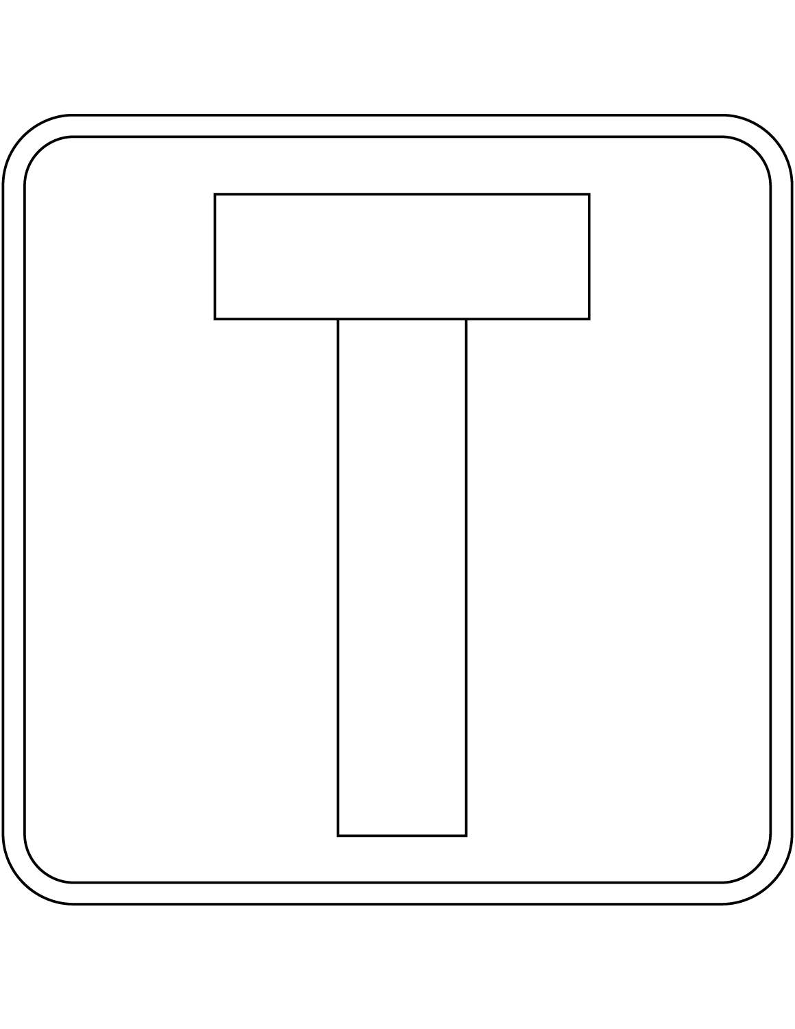 "No Through Road" Sign in Portugal