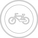 "No Bicycles" Sign in Portugal