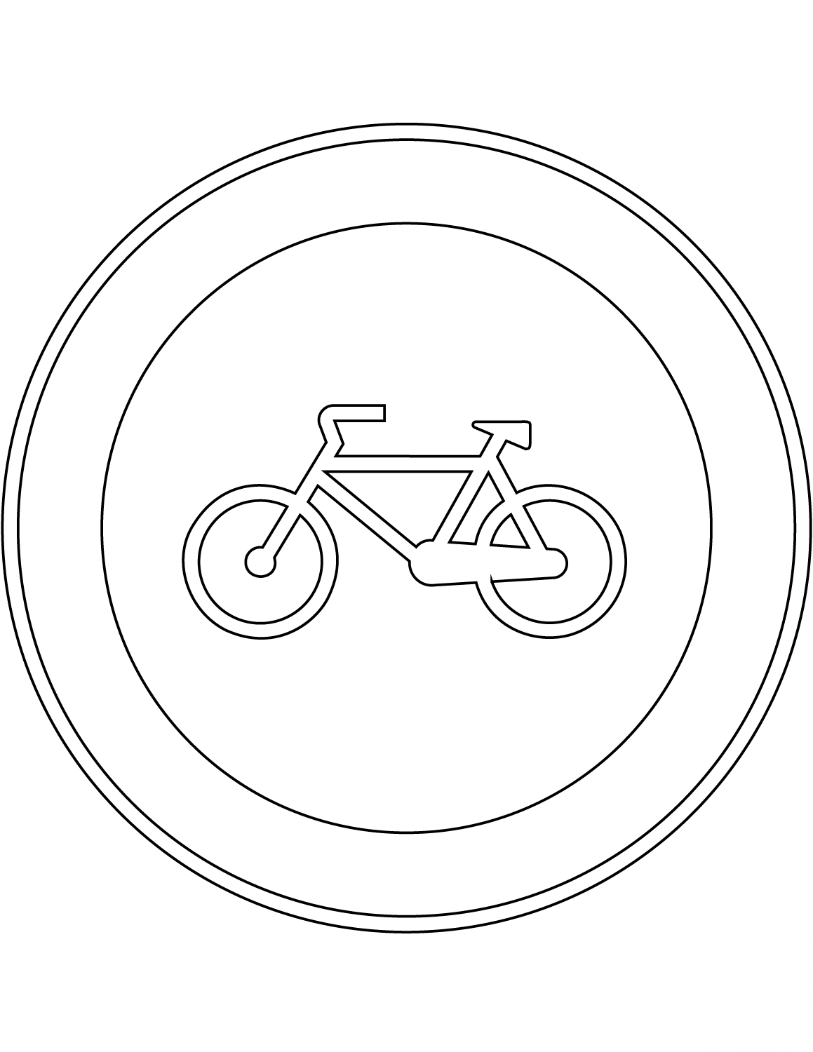 "No Bicycles" Sign in Portugal