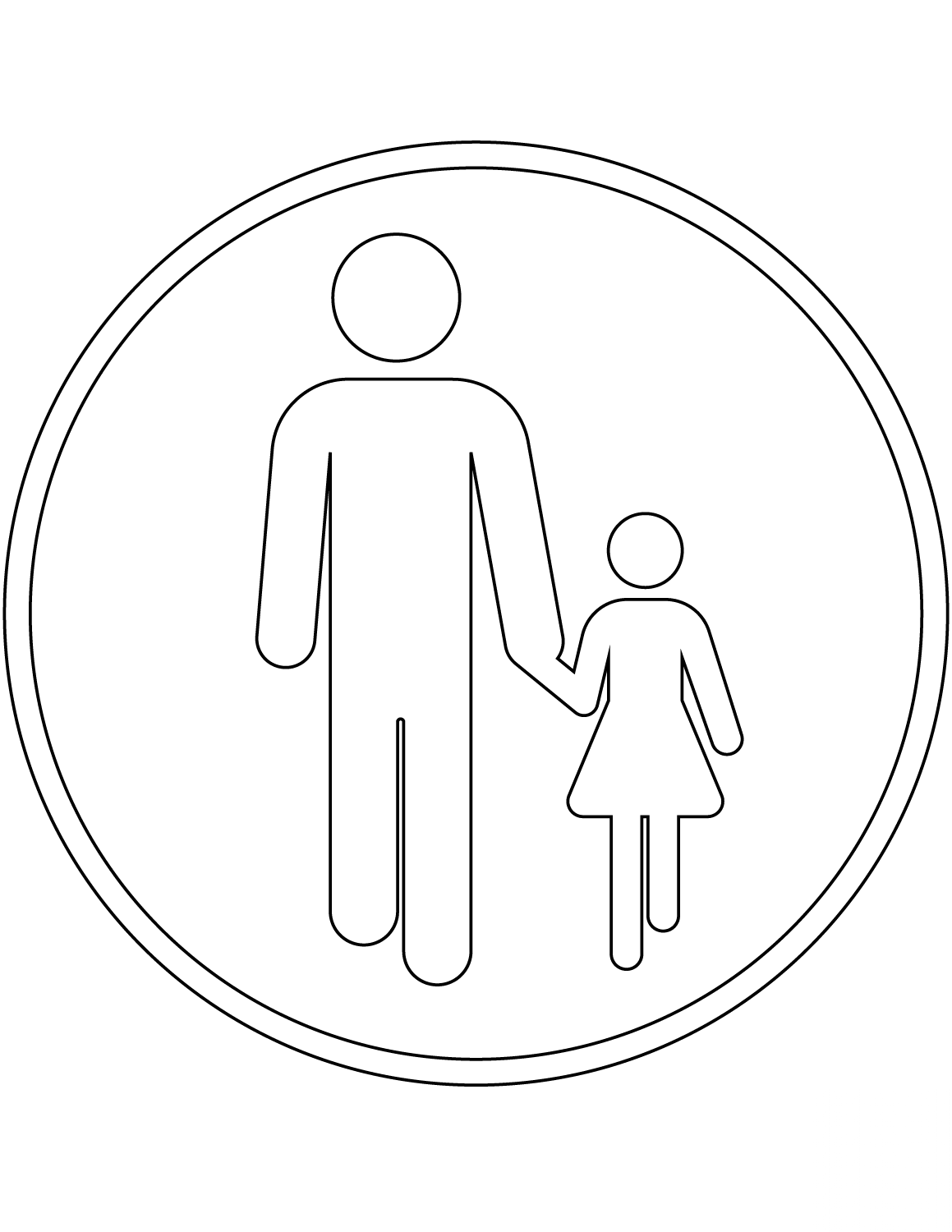 "Pedestrians Only" Sign in Portugal