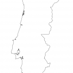 Portugal Outline Map