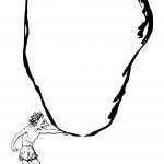 Caveman with Big Stone