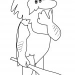 Cartoon Caveman with Club