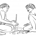 Neanderthals Starting a Fire