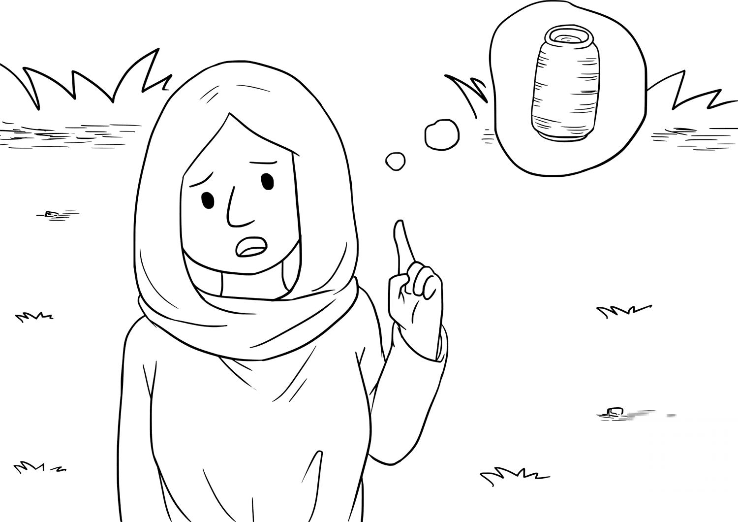 Except a Small Jar of Olive Oil