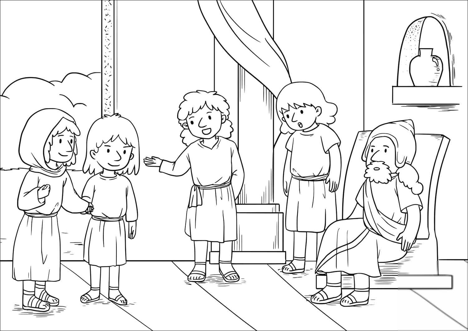 The Woman Whose Son Elisha Had...