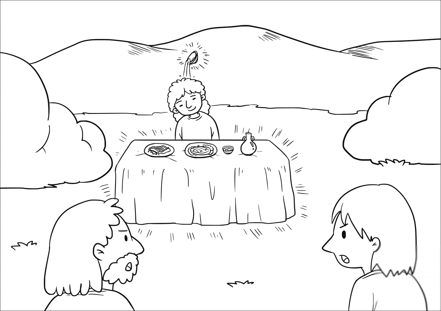 You prepare a table before me in...