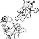 Paw Patrol Rubble and Rocky