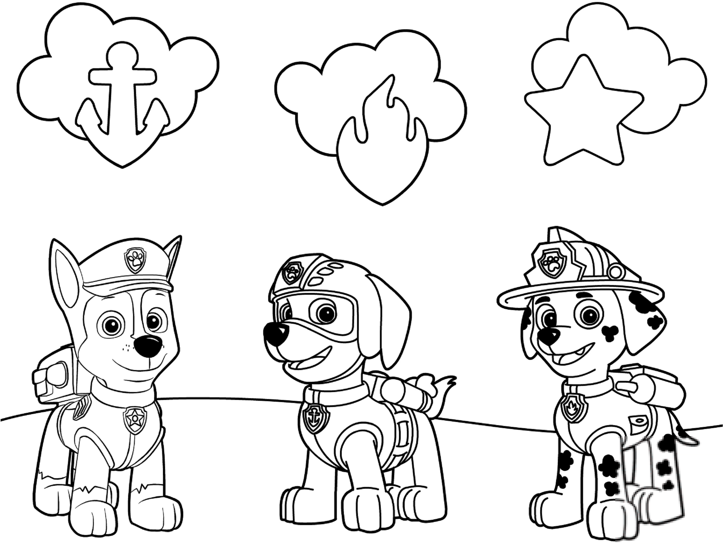 Paw Patrol Badges