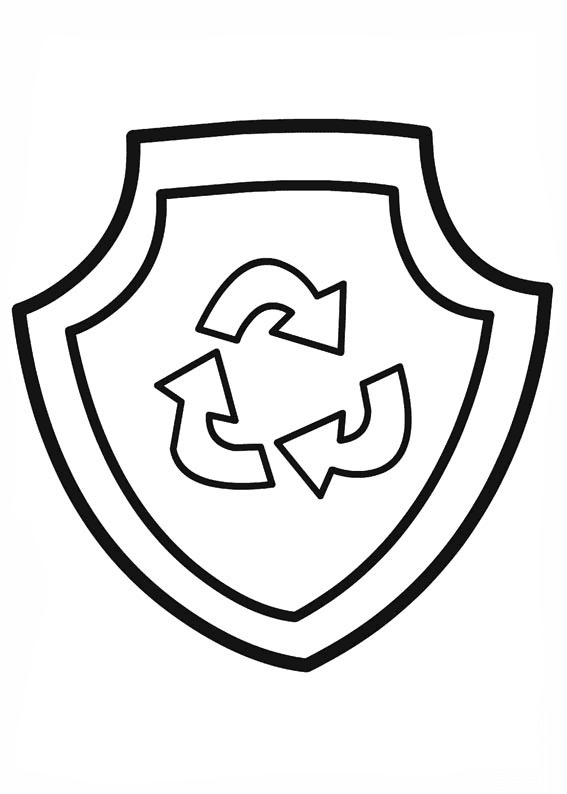 Paw Patrol Rocky's Badge