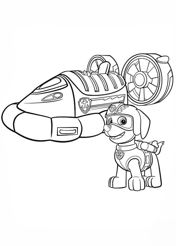 Paw Patrol Zuma's Hovercraft