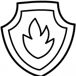 Paw Patrol Marshall's Badge