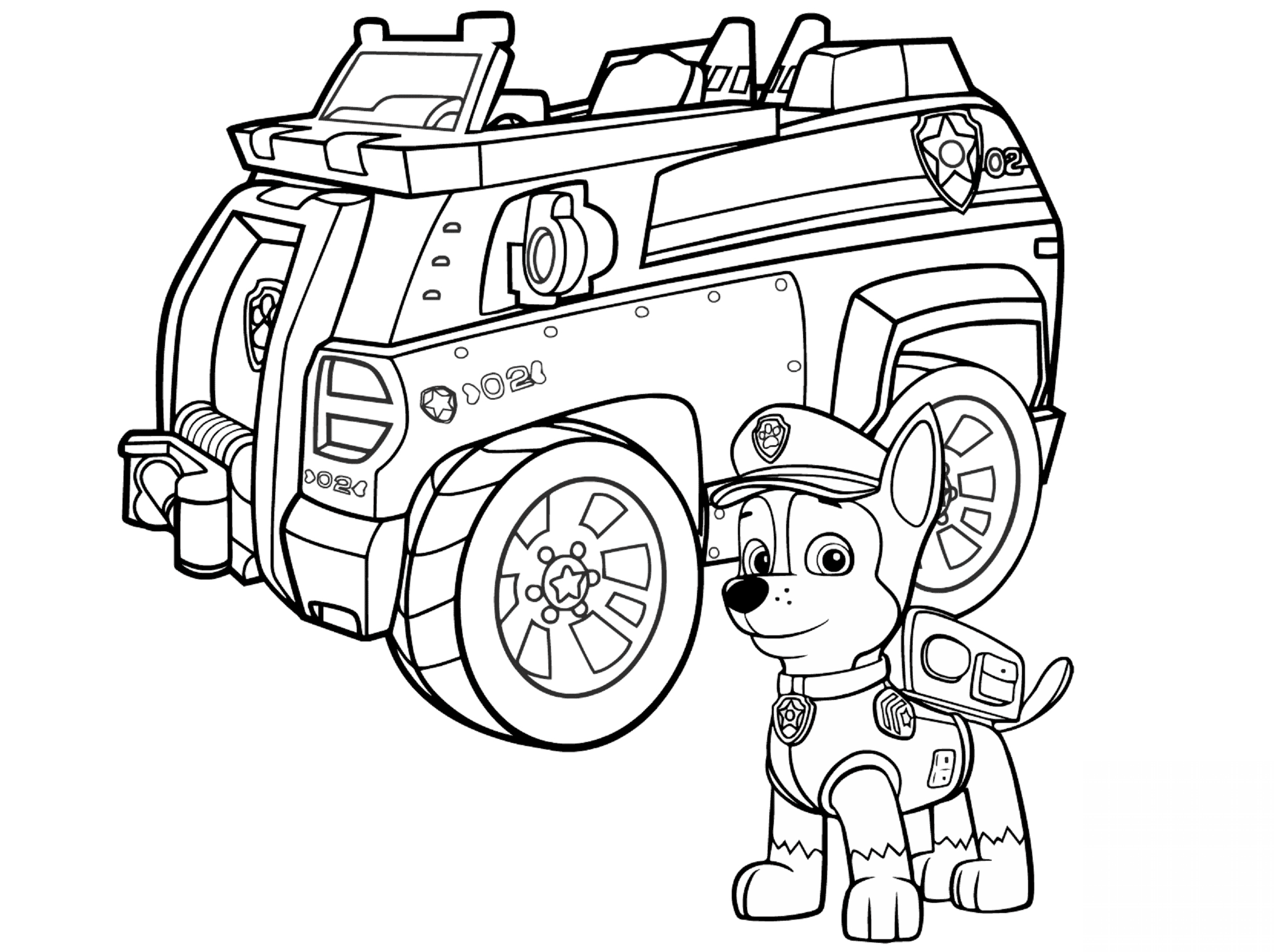 Paw Patrol Chase Police Car
