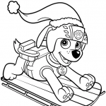 Zuma on Sled