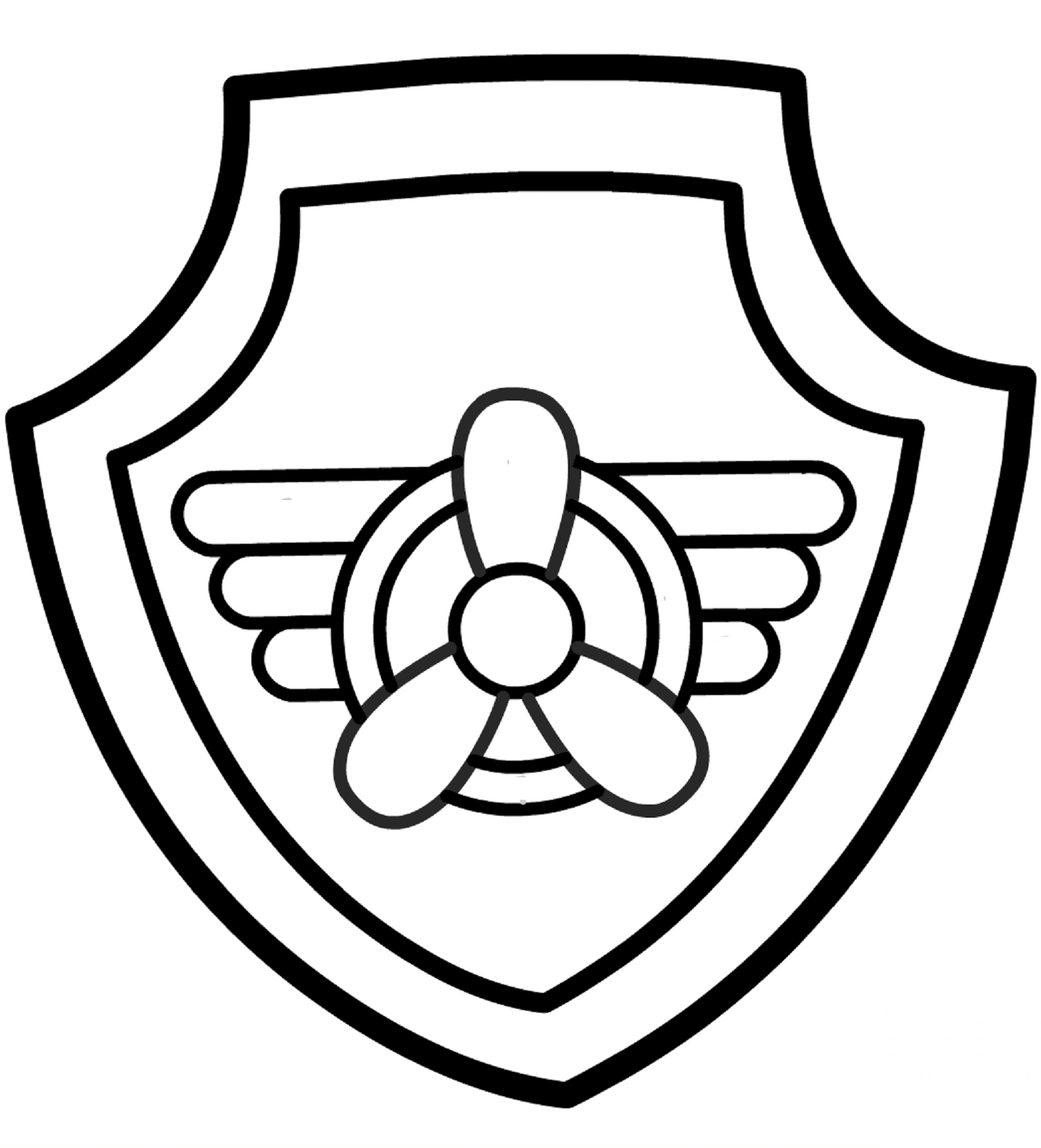 Paw Patrol Skye's Badge