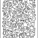 Psychedelic Pattern with Smiles