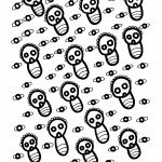 Psychedelic Pattern with Bees