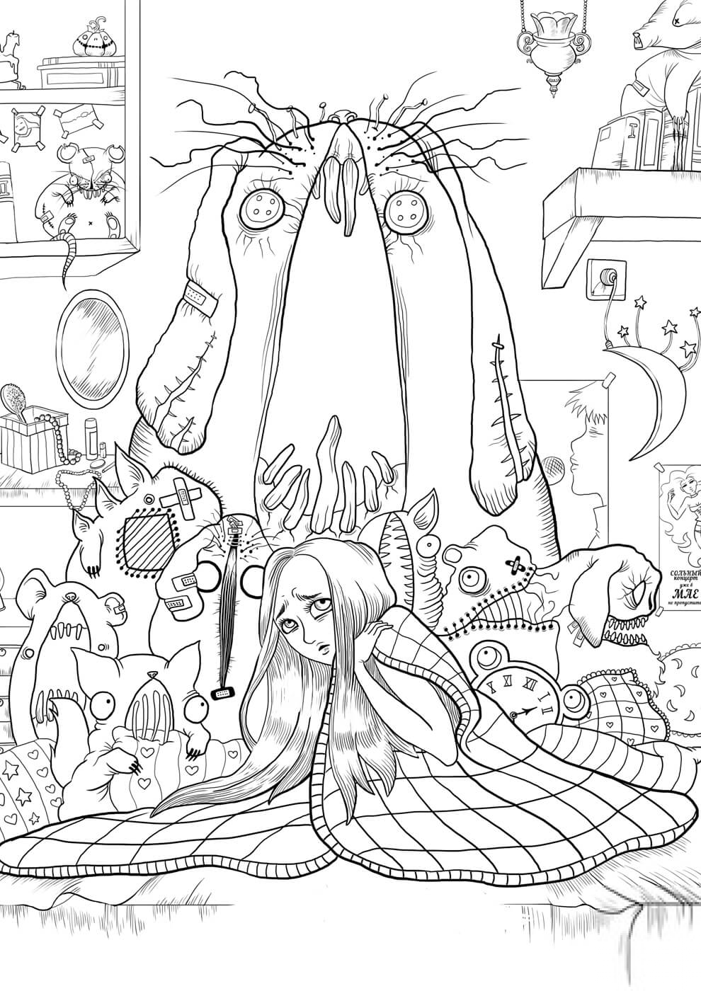 Alice's Nightmare with Living Dead...