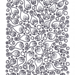 Psychedelic Pattern with Bowling Pins