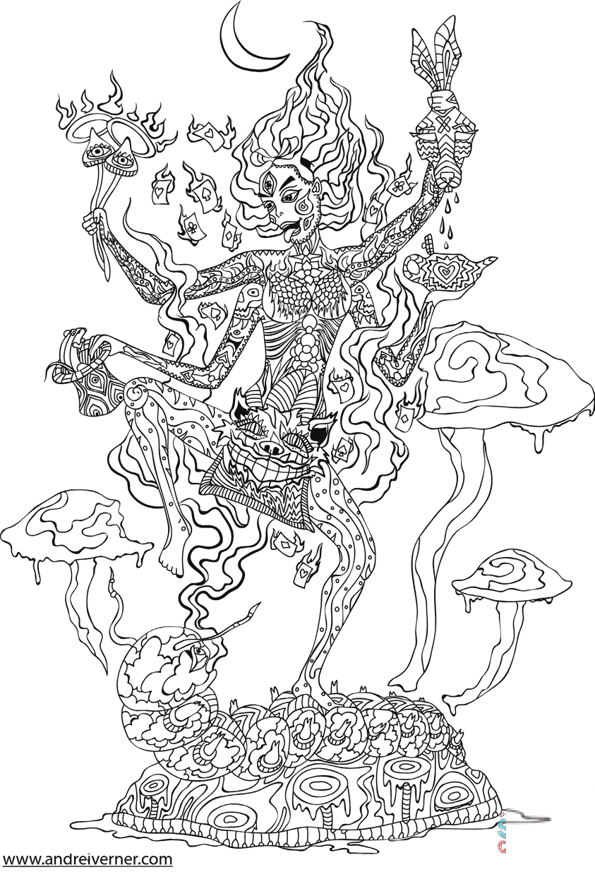 Psychedelic Ornaments