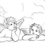 Angels from the Sistine Madonna by...