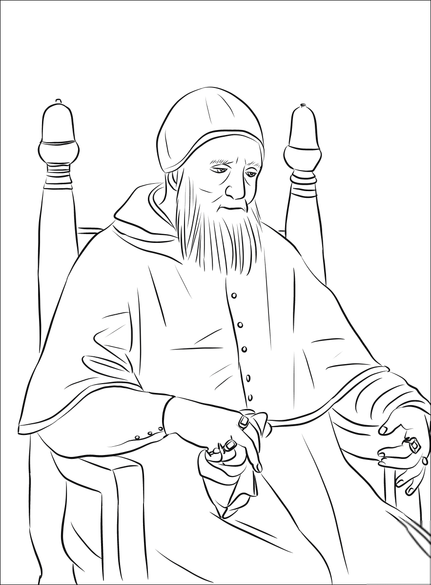 Pope Julius II by Raphael