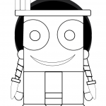 Cartoon Native American