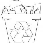 Paper Recycling Bin