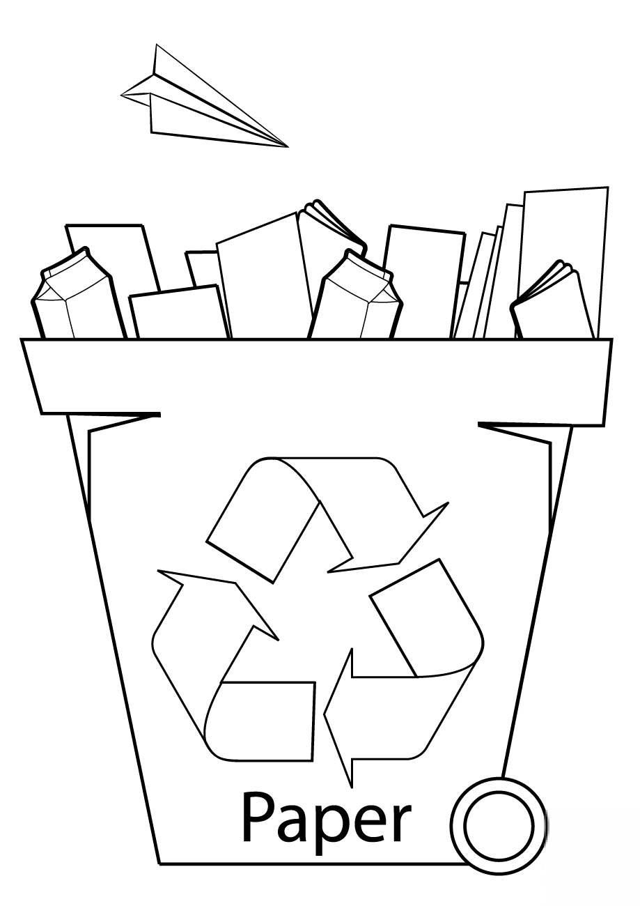 Paper Recycling Bin