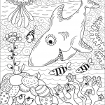 Shark Hunting in Coral Reef