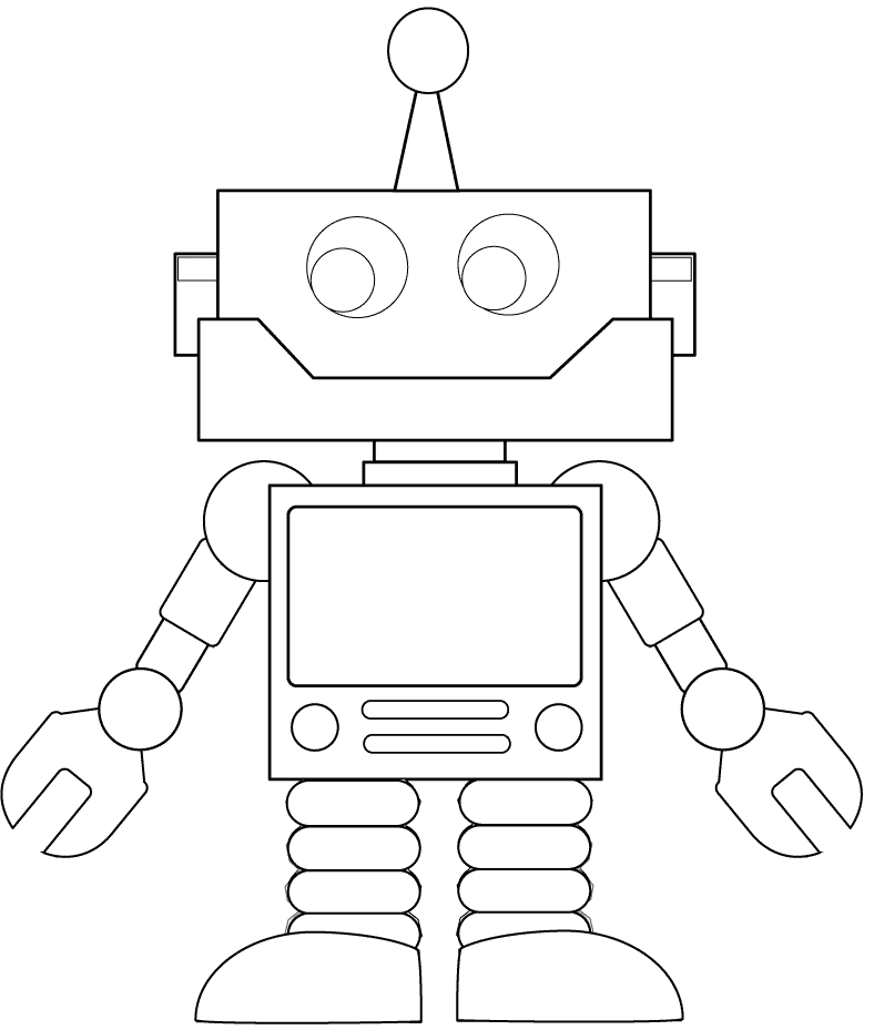 Animowany robot