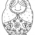 Rosyjska zabawka Matrioszka