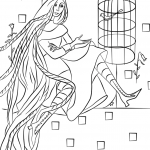 Rapunzel in Her Tower