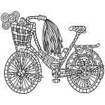 Zentangle Bicycle