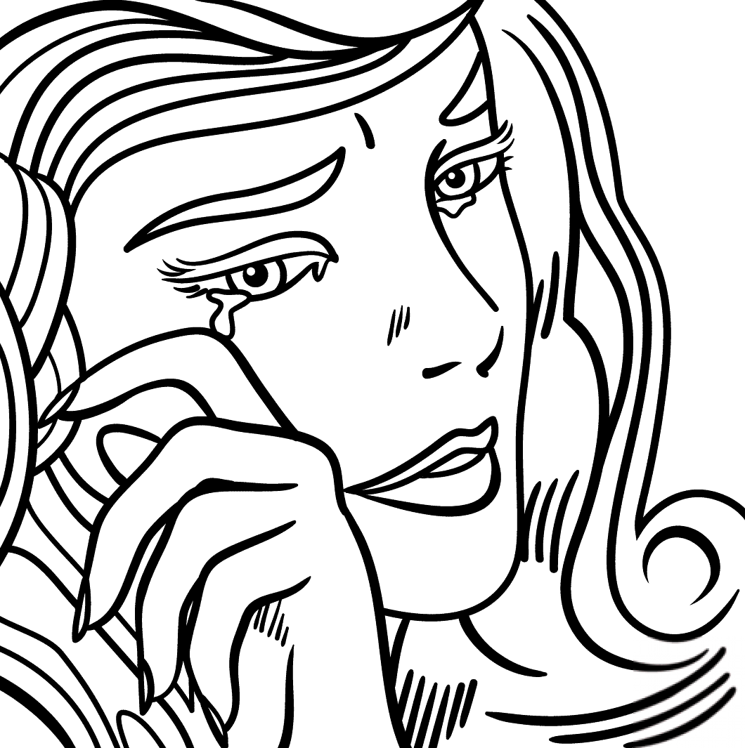 Crying Girl by Roy Lichtenstein