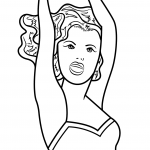 Girl with Ball by Roy Lichtenstein