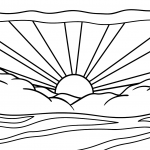 Sunrise by Roy Lichtenstein