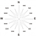 16-Wind Compass Rose