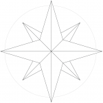 8-Point Compass Rose